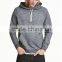 Hot selling white drawstring 100 % cotton new style grey with pocket plain men wholesale lightweight hoodie