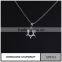 Handmade Crystal Star Pendant Jewelry Necklace/925 Sterling Silver Personalized