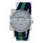 Hot Selling Men's Slim Watch with Nylon Watch bands