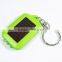 3 LED Solar Panel Energy Flashlight / solar Lamp Keychain / mini led flashlight keychain