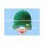 6 panel 100%cotton heavy brushed baseball cap army hats Embroidery Baseball Cap