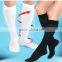 Stocking Running Sports Knee High Relief Support Compression Socks