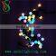 Hot selling fancy Yellow led sting lamps with colorful ball factory direct sale
