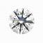 brilliant white loose star cut cubic zirconia for high quality jewelry