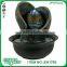 Tabletop Fountain With Three Candles