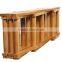 Extendable/Foldable Lattice Bamboo Standing Wine Display Rack