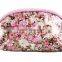Romantic printing cosmetic bag travel toilet bag