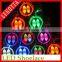 HOT SALE!!! beautiful seven color mixed led shoelaces for special festival