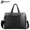 black crossbody messenger handbag business tote bag for men