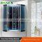 Large rectangle shower cabin with steam and massage