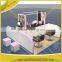 Professional cosmetics display design showcase