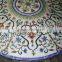 Semi Precious Stone Inlay Dinning Table Marble Inlaid White Table Top
