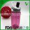 BPA free cylinder empty clear water PCTG drink bottle 600ml