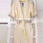 light yellow fat women 100 cotton nightwear for women