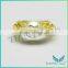 Free Sample Gemstone Wholesale Oval Cut Raw Cubic Zirconia,Synthetic Light Lellow Stone