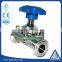 Sanitary stainless steel manual diaphragm valve with low price