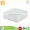 Shenzhen factory custom logo printed white cardboard diy jewelry box