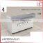 Various shapes acrylic made cash drawer with locks for shoping center