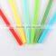 Colorful Hard Plastic Straight Drinking Straw