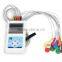 Low price Mini 12 Channels ECG Holter recorder with free software 24 hour recording time with CE approved