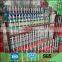 Euro Style Free Standing Metal Palisade Fence / Wrought Iron Fence Panel Hot Sale