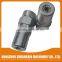German type hydraulic grease coupler with yellow zinc
