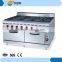 Cheap factory price 4 burners gas powered stove with oven