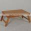 wooden bamboo folding tea table