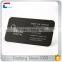 High-grade stainless steel black metal membership cards
