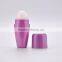 Hot sale Cosmetic Package Colorful 75ml Plastic perfume Roll On Bottle