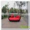 Audu unique weave outside round rattan outdoor bed