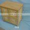 Good Design Wood Cabinet with Wicker Drawers