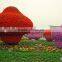 decorative huge size sculpture artificial plant statue design LGH15-06
