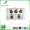 China manufacturer Diswasher safe Food grade Bamboo fiber Plate with decal printing