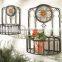 wrought iron flower wall planters