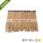 Gazebo roof material types synthetic palm leaves of roof tiles