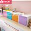 Colorful DIY assembly wood cabinet MDF Stackable cube organizer cube storage home wood furniture 2 tier Storage Boxes