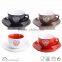 cheap bulk ceramic tea cups, wholesale white porcelain custom printed ceramic tea cups and saucers