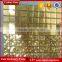 Popular wall covering starbright glass gold mosaic tile