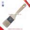 Paint Brush Wooden Handle White Bristle Central Europe Paint Tool