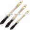 Stainless Steel Tapered Filament Brush Paint Wooden Handle Triangle Paint Brush