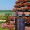 candle shape fiber glass water fountain