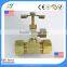 Brass compression needle valve