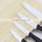Black Handle Ceramic Kitchen Knives Set