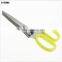 61046 New Design And High Quality snipping shearing Plastic Household Kitchen Stainless Steel 5 Blades herb scissors