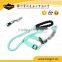 Fashion promotion polyester thin lanyard with string