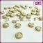 New Air 2015 Hot Sale 3D Round Glod Frame Nail art DIY Decoration Jewelry fake Nail Art Decoration