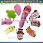 Stainless Steel baby nail clipper with cartoon animal silicone case