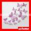 UCHOME 12pc/set 3D Mirror Butterfly Decorative Wall Sticker Custom Design Stickers