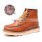 winter keep warm leather casual shoes high top for men, high quality high upper working boots shoes with villus